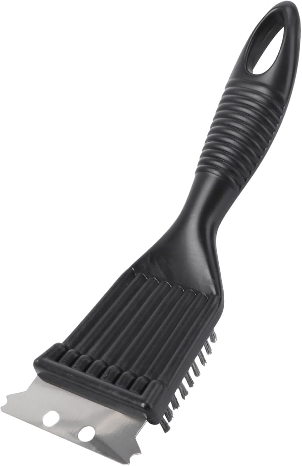 Tanbaby 8 Inch BBQ Grill Brush for Outdoor Grill and Scraper, Stainless Steel Cleaning Brush, Gift for Men/Dad BBQ Brush