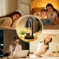 Fimilo Candle Warmer Lamp with Timer and Dimmer - Electric Candle Lamp Warmer with 2 Bulbs for Jar Candles - Present for Mom Mother's Day Christmas Home Decor
