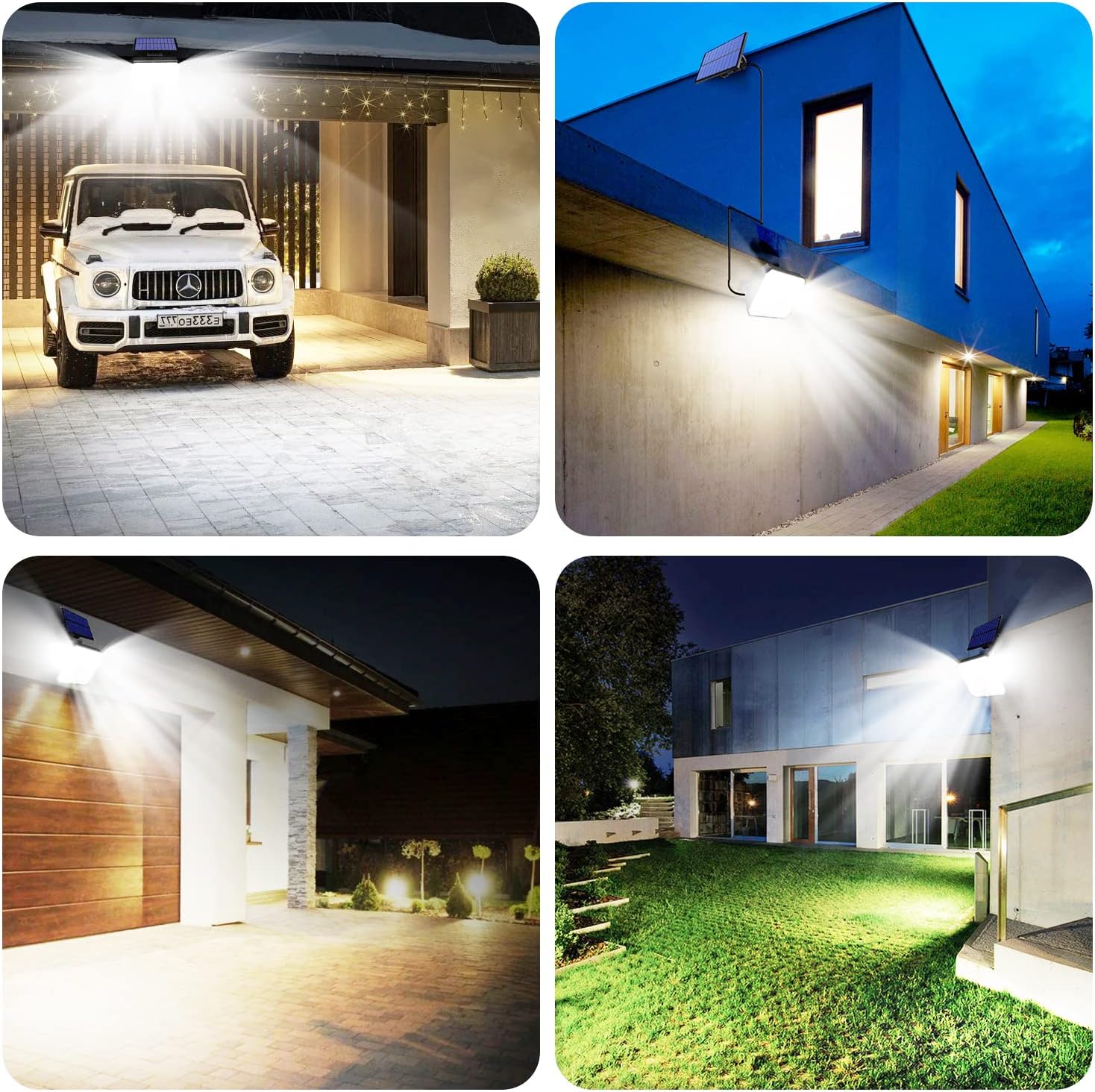 4000LM Motion Sensor Outdoor Solar Lights